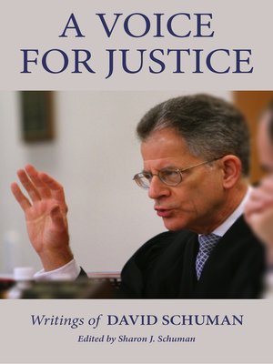 cover image of A Voice for Justice
